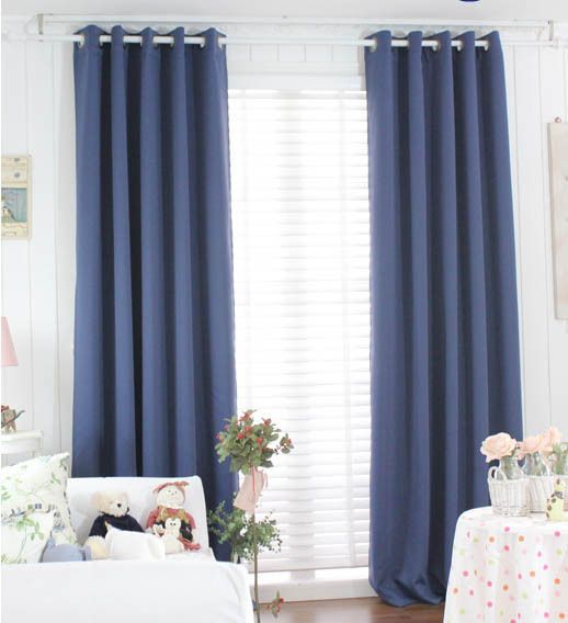 16 COLOR SOLID PLAIN BLACKOUT CURTAINS PANEL 114W X 91.7L Pair 1SET