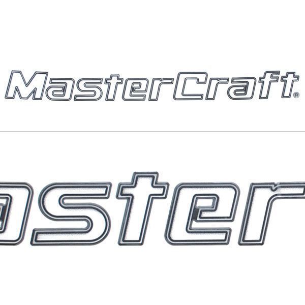 MASTERCRAFT 751109 2003 FOAM FILLED RAISED BOAT DECAL