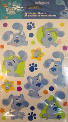 Blues Clues Sticker Sheets