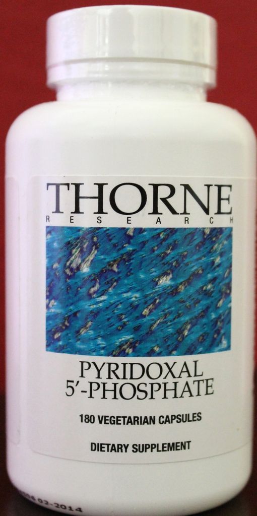 Pyridoxal 5 Phosphate Thorne Research Carpal Tunnel Support PMS Edema