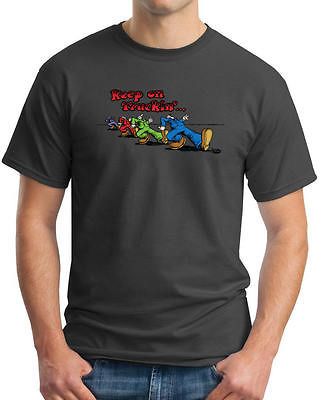 Robert Crumb Grateful Dead Keep On Truckin Mens T Shirt Trucking