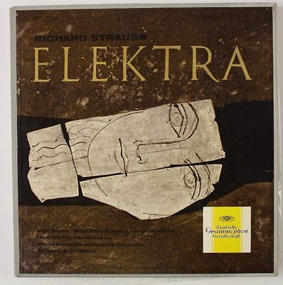 STRAUSS Elektra SLPM 186 90/91 DG(German)Bohm 2LP box NM/NM