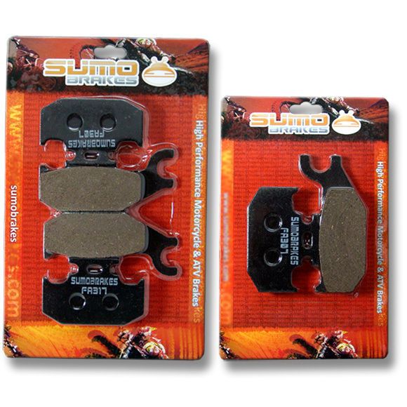 Bombardier Front + Rear Brake Pads Outlander 330 400 650 800 2003 2004