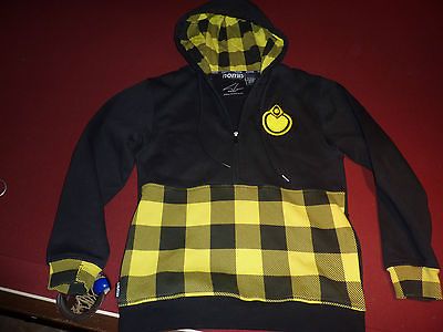 Nomis OG zip up simon chamberlain Hoodie snowbaord M Medium hoody 686