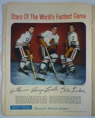 1958 Complete Star Weekly Wharram/Lewick i/Lindsay