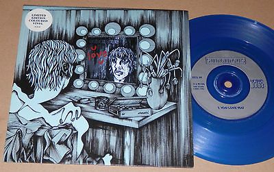   You Love You / Central Heating Boiler  7 single   Blue vinyl