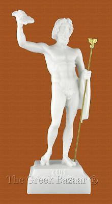 Zeus Jupiter Marble Statue Supreme Greek Sky Thunder Lightning God Art