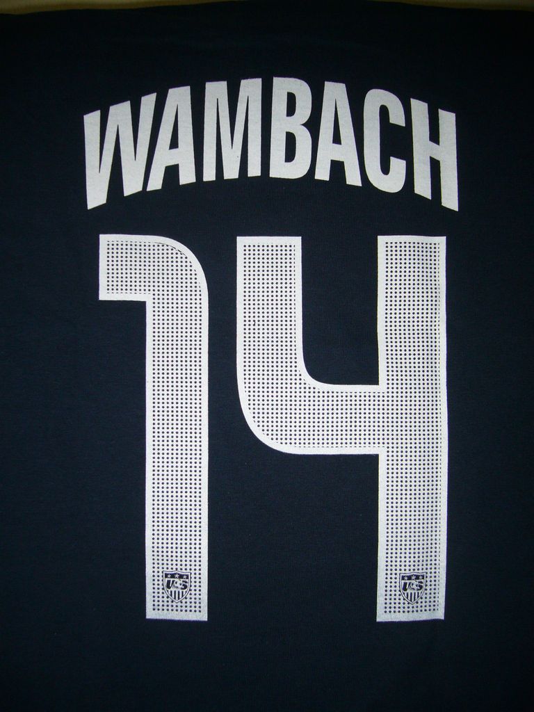 Abby Wambach USA Womens Soccer Shirt Replica Jersey Fan Shirt 2012