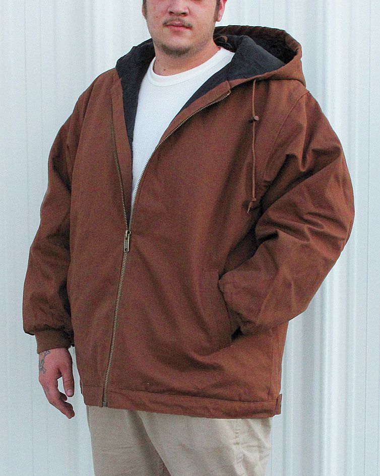 Big & Tall Jacket   Greystone Big Sizes   Canvas Black Brown 5x 6x