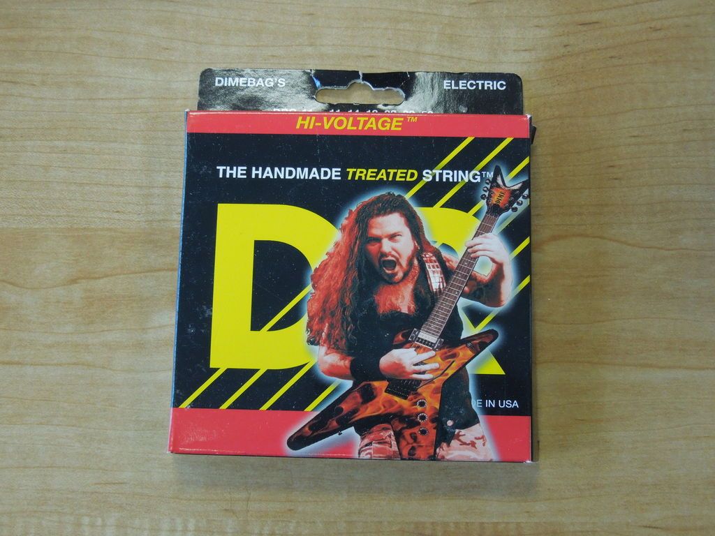 EXHIBITION STOCK DR Strings DBG 9 Dimebag Darrell Sig Treated Nickel