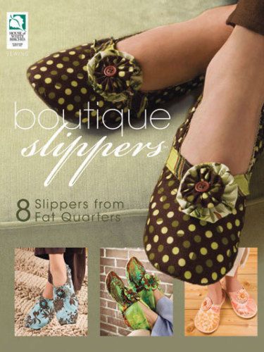 Boutique Slippers Fat Quarters Sewing Patterns Ballet Asian Flower