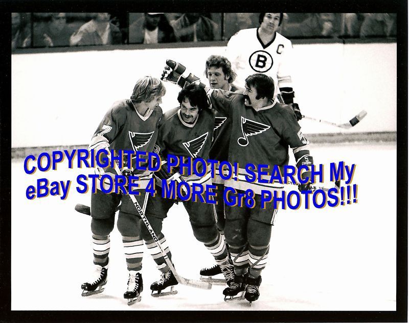 Bob PLAGER Sanderson UNGER GASSOFF Congrats BLUES 8X10