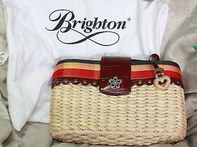 brighton straw handbags new