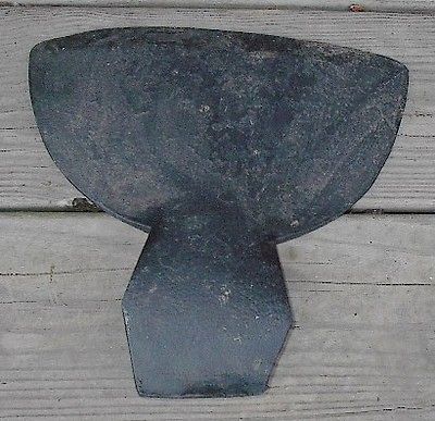 Vintage Heavy Broad Hewing Axe 10 Head