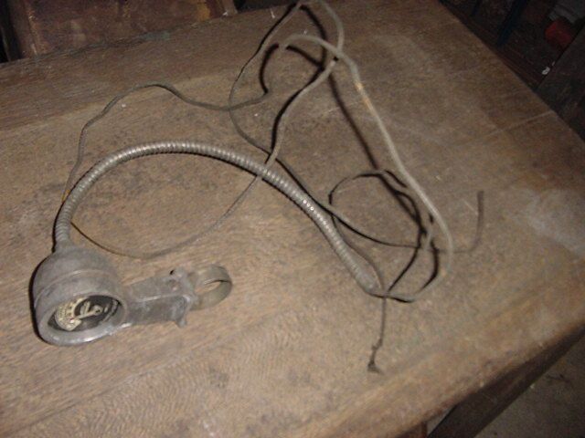 VINTAGE RARE STEERING COLUMN BOYCE MOTO METER 20s 30s