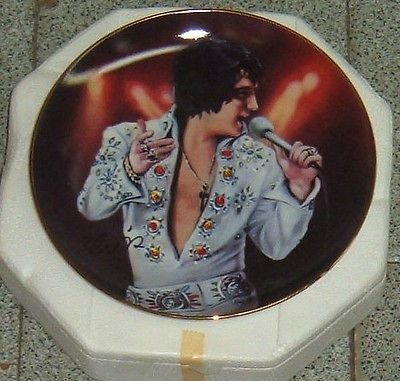 Elvis Presley THE INSPIRATION Collector Plate Bradford Exchange 639A