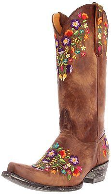 Womens Old gringo L841 3 Sora Brass 13 cowboy boot