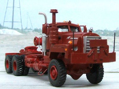 87 HO SCALE RESIN MODEL KIT MACK B 87 HEAVY DUTY TURBOCHARGED