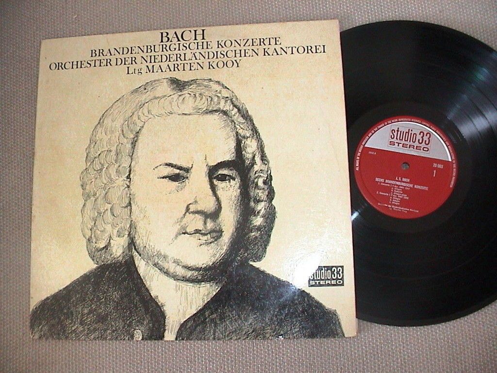 Studio 33 BACH RICHTER BRANDENBURG CONCERTOS 2LPs NM