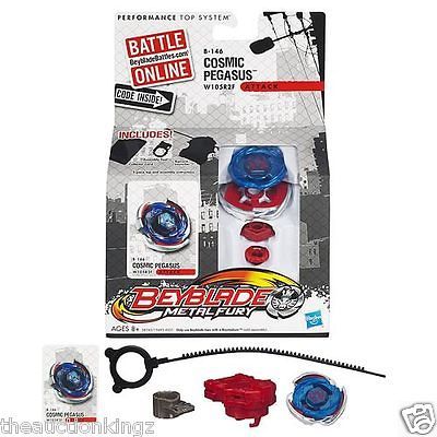 Brand New Beyblade Metal Fury Beyblade Cosmic Pegasus Attack W105R2F