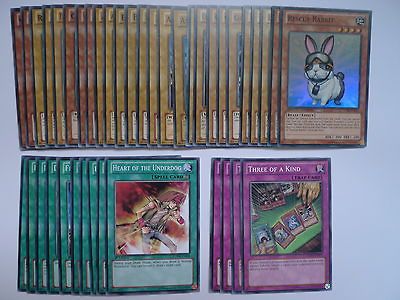 Rescue Rabbit Normal Beatdown Deck * Ready To Play * Yu gi oh