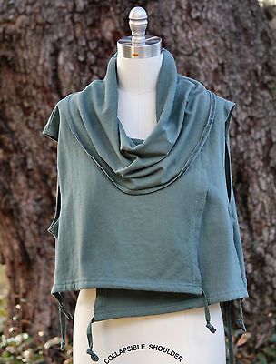 PACIFICOTTON Bryn Walker Pacific Cotton PENNIE Cowl VEST Lagenlook L