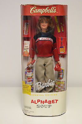 Campbells ALPHABET SOUP BARBIE Special Edition 1999