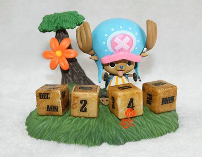 One Piece Anime Eternal Calendar Tonytony. Chopper 4 Figure 10cm new