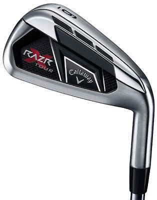 RH CALLAWAY RAZR X TOUR IRONS 3 PW DYNAMIC GOLD STIFF STIFF NEW