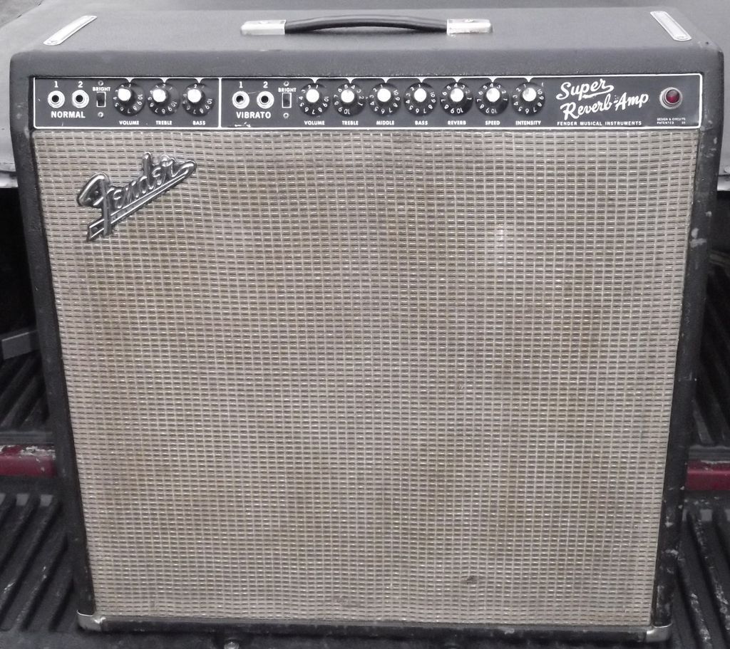 FENDER SUPER REVERB 1966 SRV RARE VINTAGE