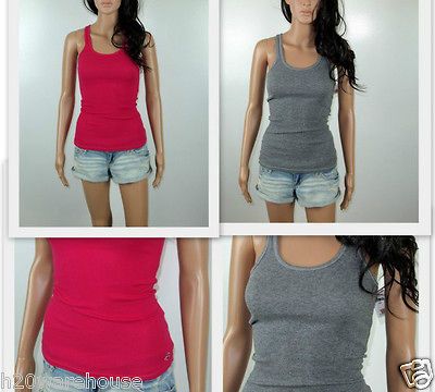 NWT Hollister Womens Tank Top Cami Hidden Hills by Abercrombie