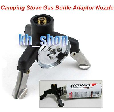 Outdoor Cooking Supplies Camping Stove Gas Bottle Adaptor Nozzle