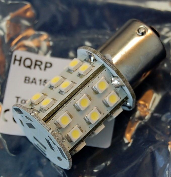 New BA15s Base White LED Replacement for 1141 Bulb for Casita RV