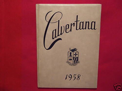 1958 CALVERT HIGH SCHOOL YEARBOOK TIFFIN OH OHIO