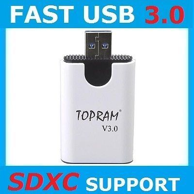 V2 USB 3.0 CARD READER FOR MICRO SD HC MICRO SD XC 128GB 64GB 32GB