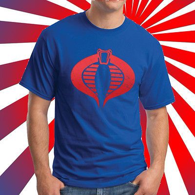 RETRO COBRA BLUE SNAKE MOVIE T SHIRTS   S M L XL 2XL   G.I. Joe