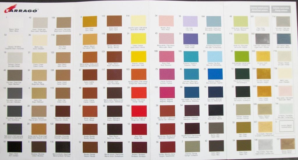 Tarrago Dye Kit for Leather, Canvas and Imitation Leather (Colors 31