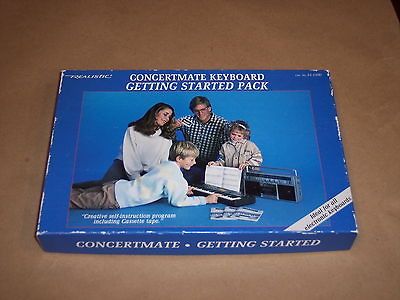 concertmate keyboard getting started pack 51 1100 realistic learn how