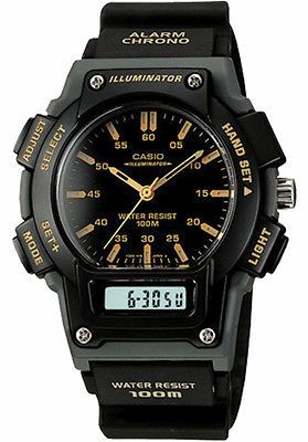 Casio #AQ150W 1EV Mens Analog Digital Chronograph Sport Watch