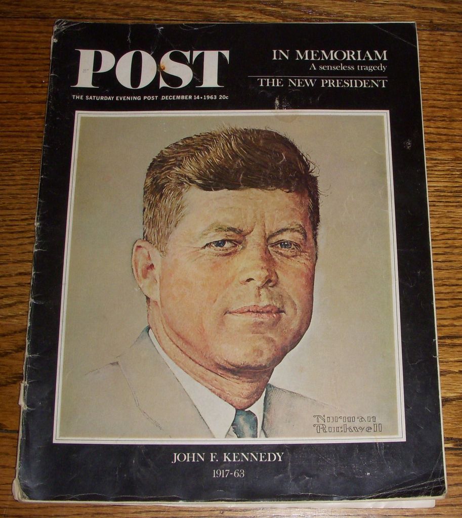 EVENING POST DEC.14,1963   IN MEMORIAM JOHN F.KENNEDY 1917   1963