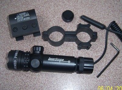 New GREEN Laser Wattage 5mW wavelength 532nm Rifle Scope & width 20mm