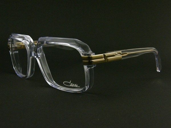 CAZAL 607 EYEGLASSES VINTAGE CRYSTAL CLEAR NEW 100% AUTHENTIC