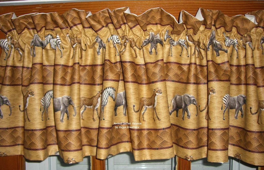 cheetah curtains