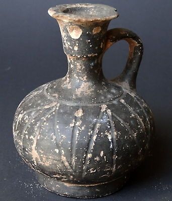 FOUND TUNISIA PUNIC TOPHET NECROPOLIS CARTHAGE 300 TO 320 BC  8.3CM