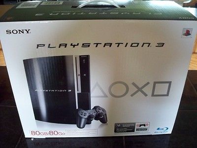 80 GB PS3 CECHK01 Console NTSC CECH K01 New Unsealed System