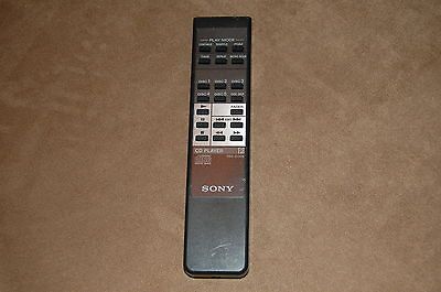 Sony RM D306 Remote Control for Multi Disc Cd Player Compact Disc Unit