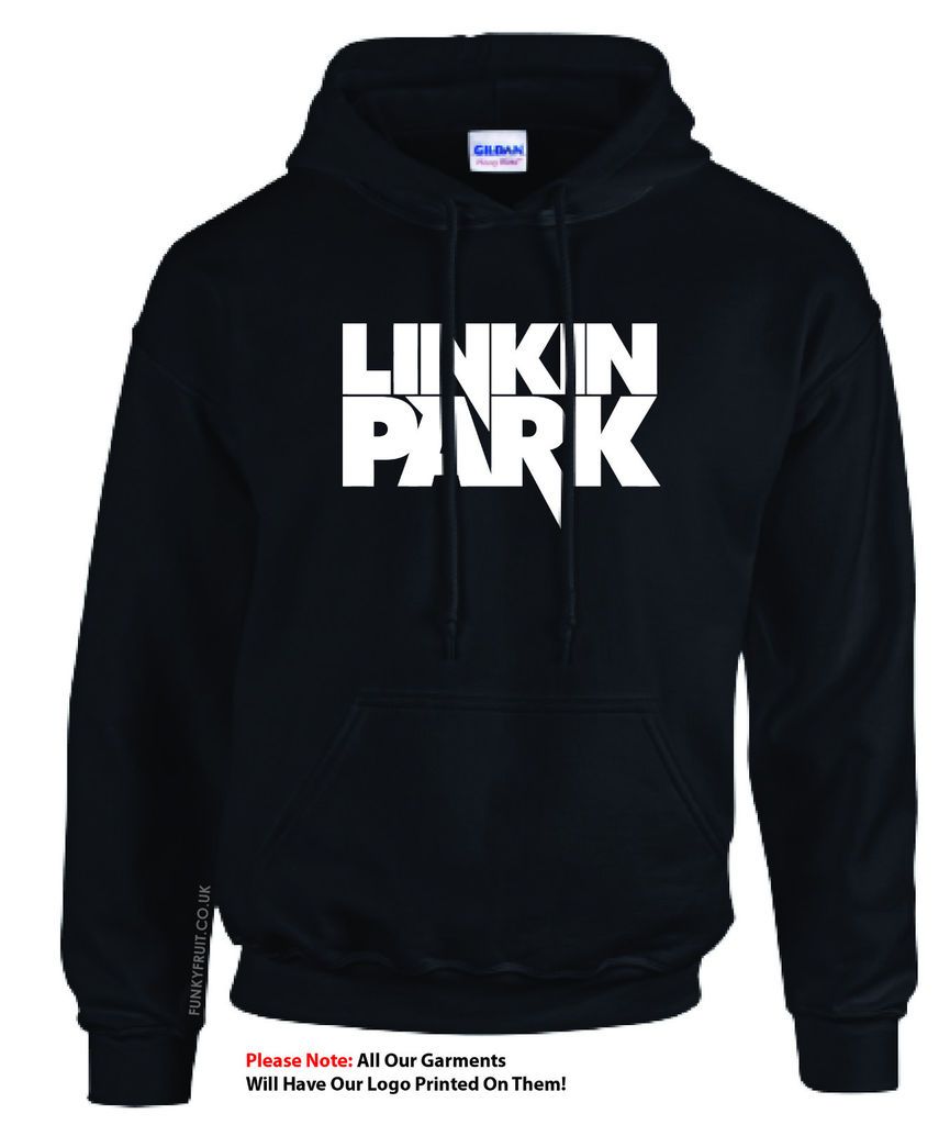 LINKIN PARK Hoodie Hooded Top   All Sizes S   XXL   Black And Red