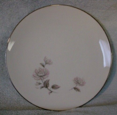 NORITAKE china CHARLOTTE 6606 pattern SALAD Plate trim wear