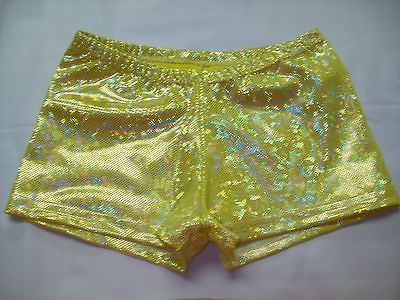 HOLOGRAM Bootie Shorts/Spankie s/Cheer, Sparkling & shiny, all sizes