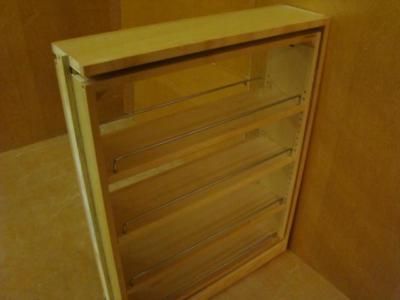 Kitchen Pul Out 6 Base Spice Rack Filler 4 Any Brand